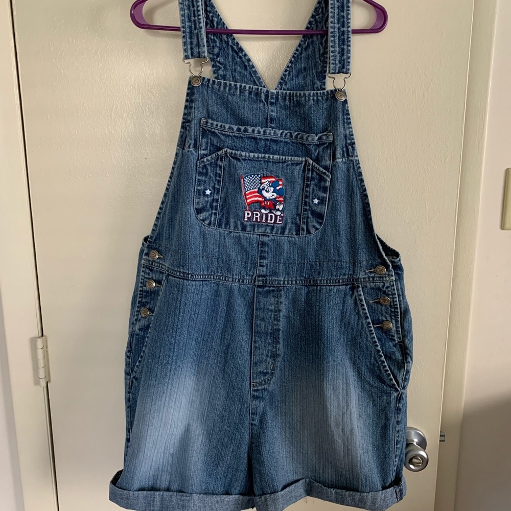 Mickey Overall Shorts
